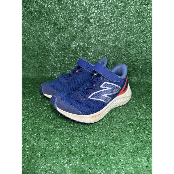 New Balance Arishi v4 Toddler Size 11C Blue Red Walking Shoes PreSchool Sneakers - Picture 4 of 9